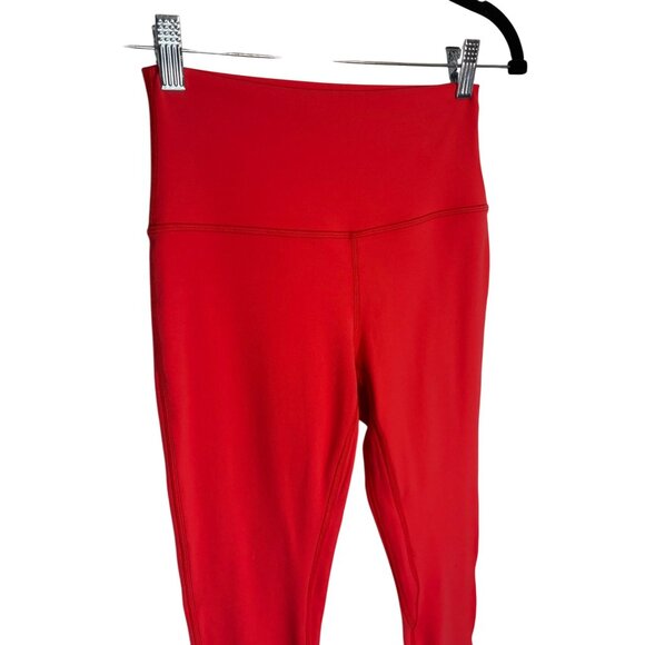 Lululemon Align High-Rise Crop 23" Love Red Leggings-sz 6 - Picture 7 of 11